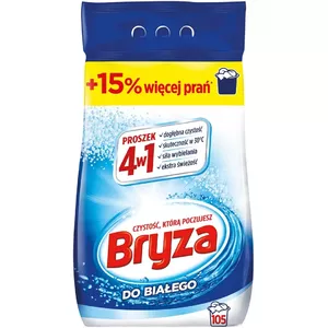 Veļas pulveris Bryza 4in1 baltiem 6,825 kg