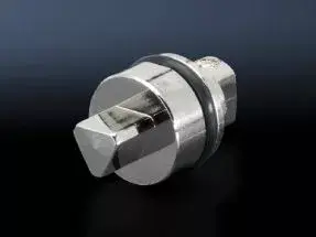 Rittal enclosure accessory SZ 2463.000, silver, compatible with EB/BG/AE/PC/TP, depth 27 mm