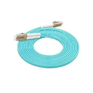 Duplex Fiber Optic Patch Cable LC-LC 50/125 OM3 8m