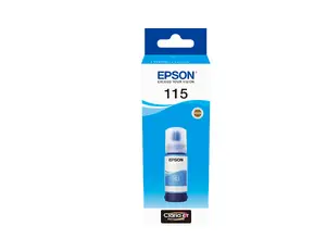 Оригинальные чернила Epson 115 EcoTank голубого цвета для принтеров EcoTank L8180 и L8160