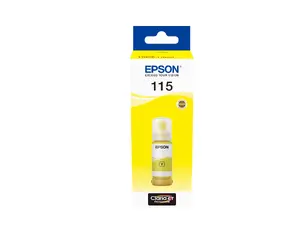 Оригинальный желтый чернильный флакон Epson 115 Ecotank для принтеров EcoTank L8180 и L8160