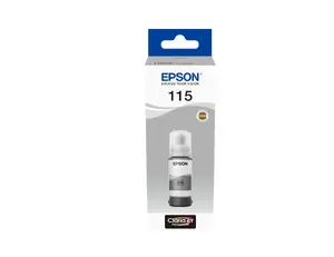 Оригинальный серый чернильный флакон Epson 115 EcoTank для EcoTank L8180 и L8160