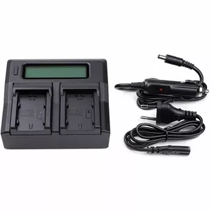 Зарядное устройство extra digital для FUJIFILM NP-W235 двойное — для двух аккумуляторов NP-W235