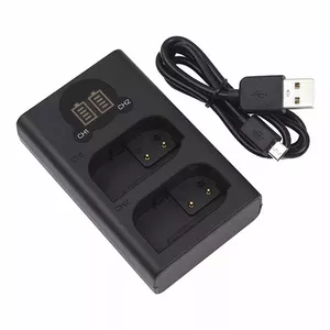 Charger extra digital DMW-BLK22 Dual 2-channel compatible with DMW-BLK22 battery