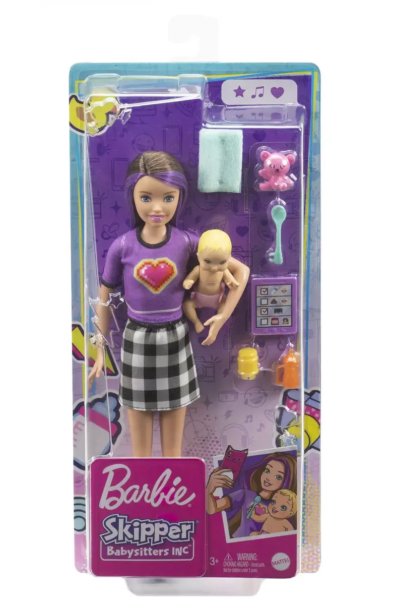 Modes lelle Mattel Barbie Skipper Babysitters Inc Photo 6