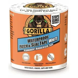 Gorilla lente "Patch & Seal" 3 m, balta