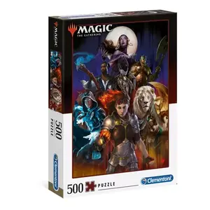 Puzzle Clementoni Magic The Gathering — 500 pieces, 254×344 mm, ages 10–99