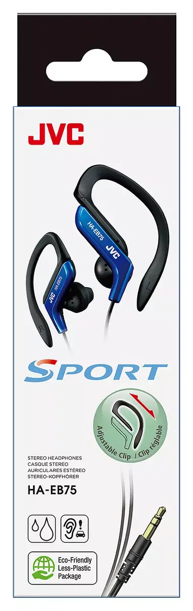 JVC HA-EB75 vadu sporta iekšausu ausu klausules Photo 2