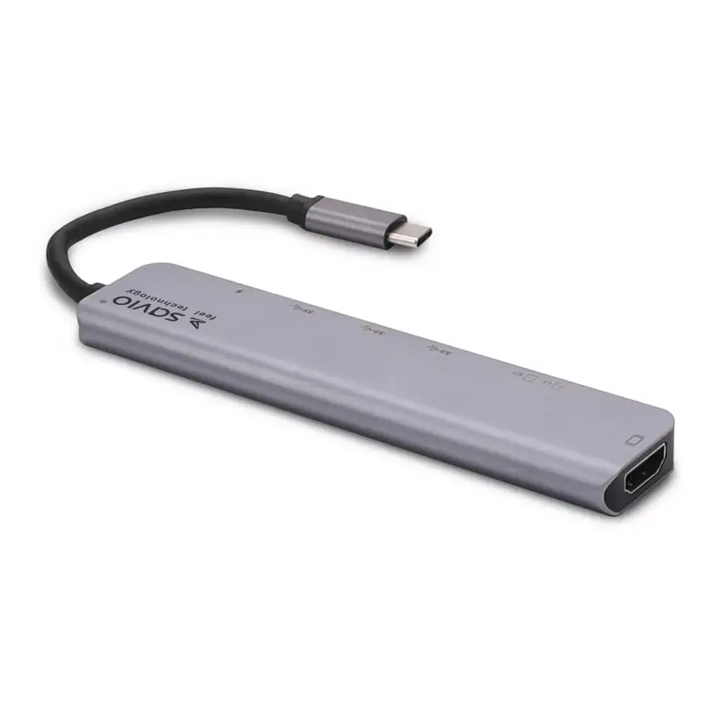 SAVIO AK-47 dokstacija USB 3.2 Gen 1 Type-C Photo 2