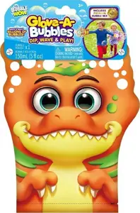 Перчатки для мыльных пузырей Zuru GLOVE-A-BUBBLE модель 11301G — носимые перчатки для создания пузырей