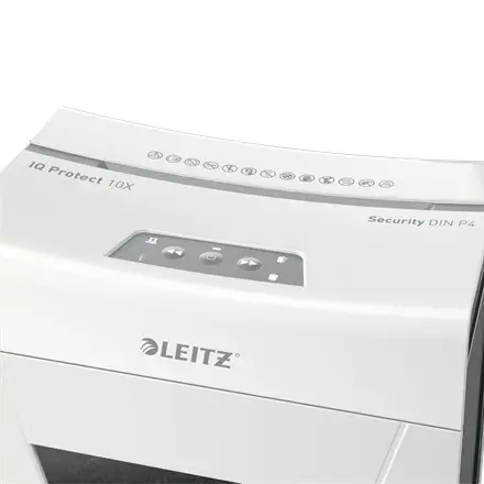 Paper Shredder Leitz IQ Protect Premium 10X P4 Photo 10