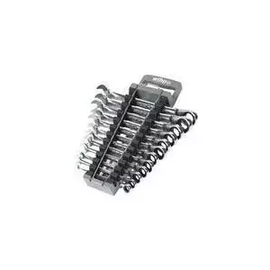 Ring ratchet wrench set Wiha 44661, reversible, 12 pieces, sizes SW 8–19 mm