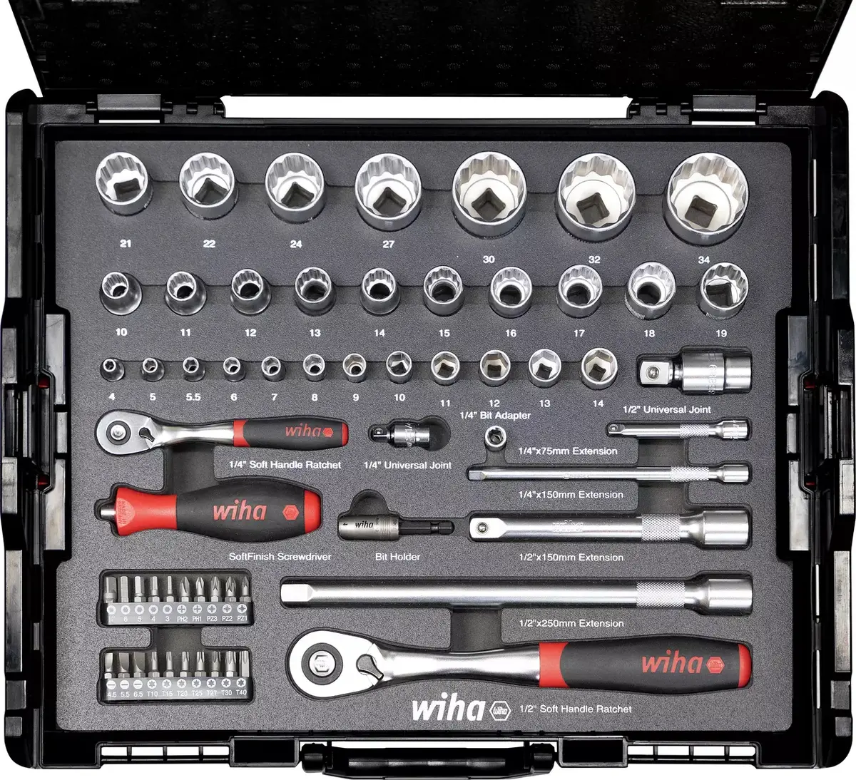 Wiha 44685 mehāniķu instrumentu komplekts ar