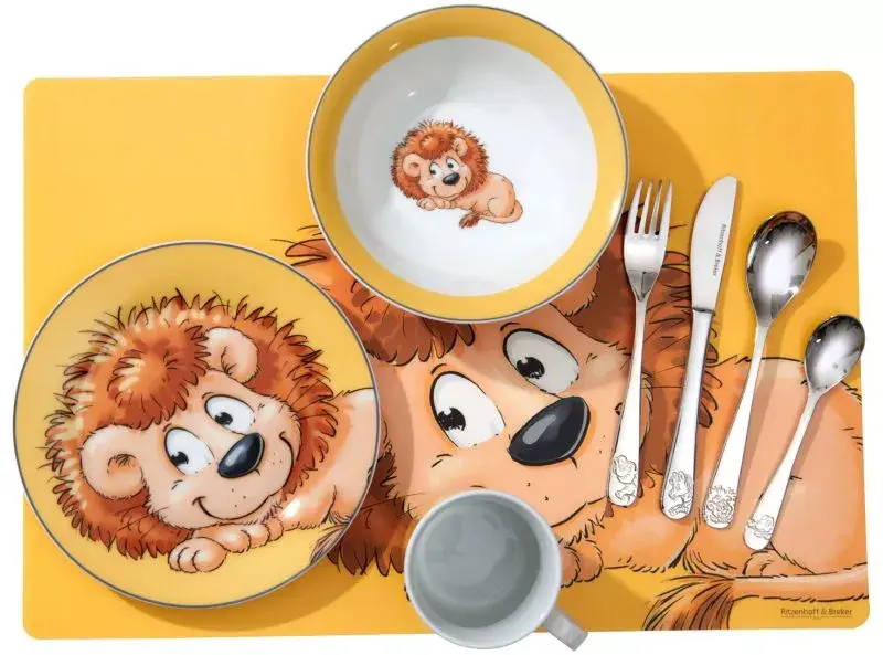 Bērnu galda piederumu komplekts Ritzenhoff & Breker Happy zoo Photo 4