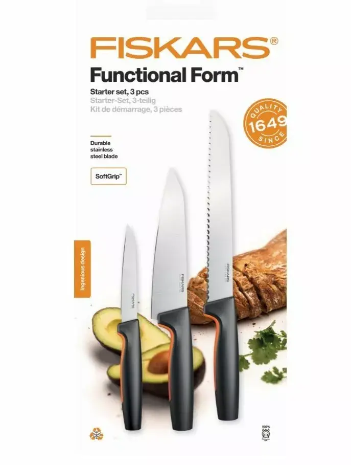 Fiskars Functional Form nažu komplekts 3 gab. 105755 Photo 2
