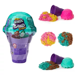 Kinetic Sand Ice Cream Cone Containerwith 2 Colors