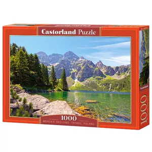 Castorland Morskie Oko lake, Tatras, Poland 1000 pcs Puzle Ainava