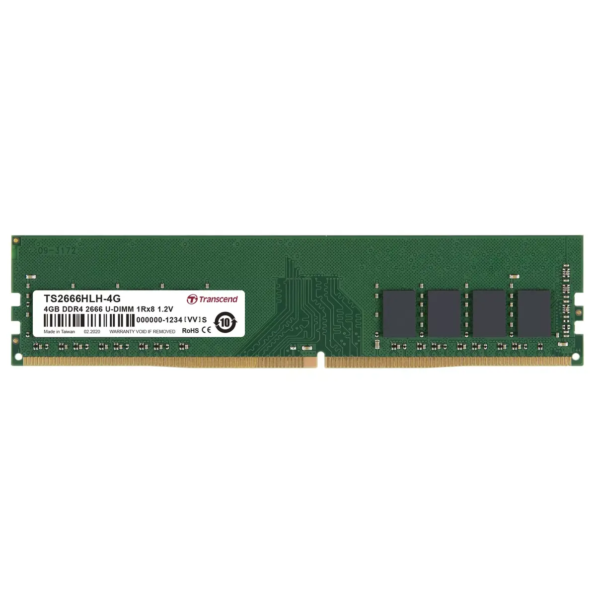 Memory Module Transcend 4GB TS2666HLH-4G Photo 2