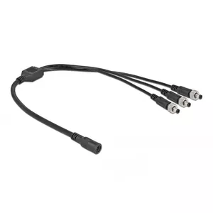 DC Splitter Cable DeLOCK 86572 5.5 x 2.1 mm 1 x female to 3 x male