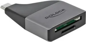 Card Reader DeLOCK 64117 USB 3.2 Gen 1 Type-C Grey