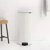 Pedal Bin Brabantia newIcon Round White Photo 2