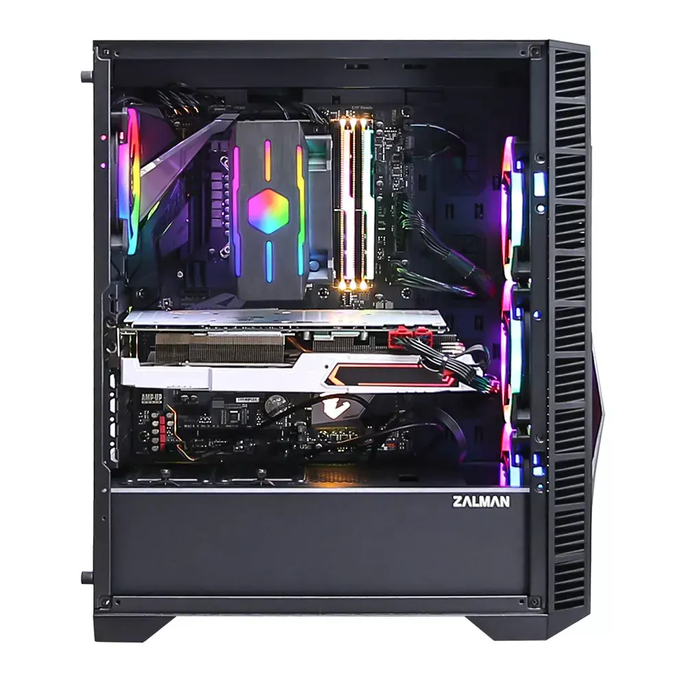 Компьютерный корпус Zalman Z3 Iceberg Black Photo 3