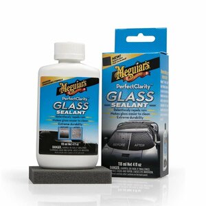 Meguiars G8504 Perfect Clarity Auto Stikla lietus atgrūšanas un aizsardzības līdzeklis 118ml Bottle (USA)