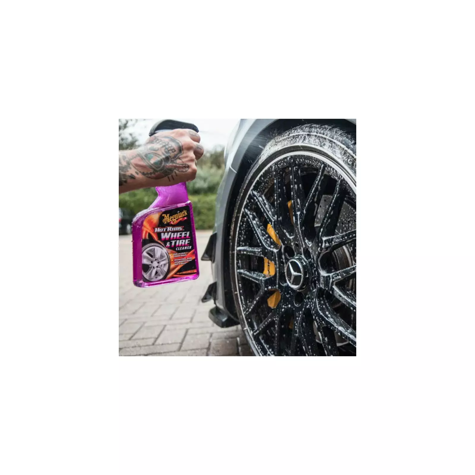 Meguiar's Hot Rims Wheel & Tire Cleaner 710Ml - Rim Cleaner