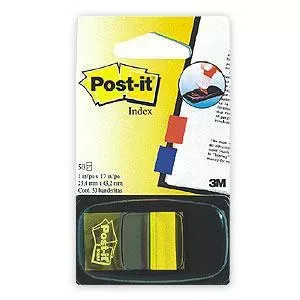 *Index 3M Post-it 680-5 dzelten 25x43mm/50l.