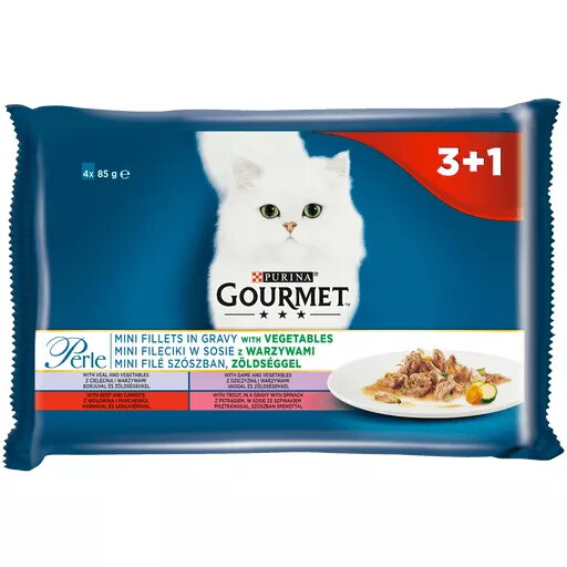Mitrs kaķu barība Gourmet GOURMET Perle
