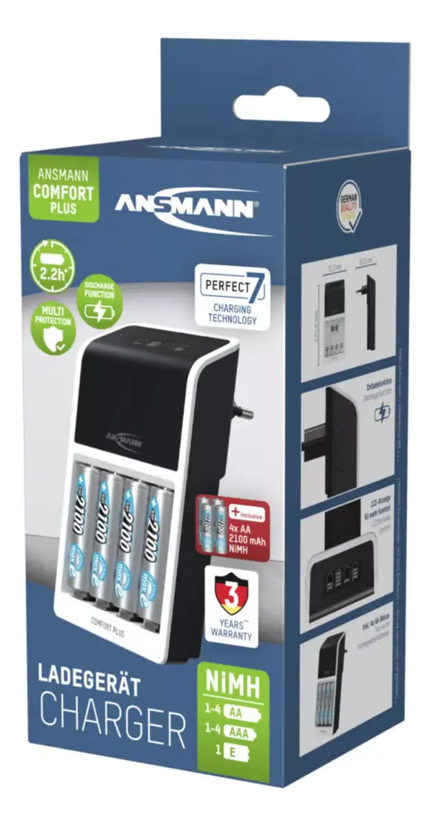 Akumulatora lādētājs Ansmann Comfort Plus Photo 6