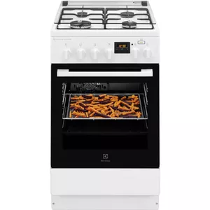 Electrolux LKK560205W Freestanding cooker Electric Gas White A