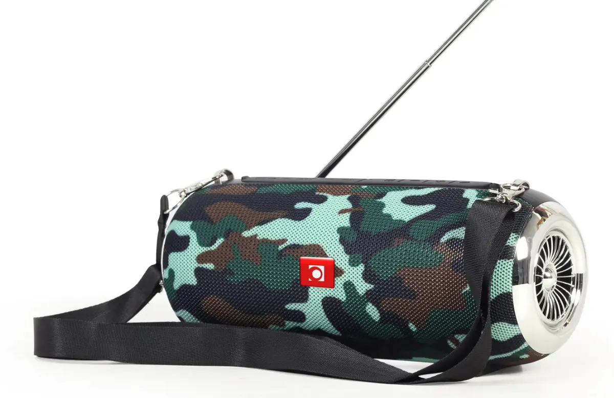 Portatīvais skaļrunis Gembird SPK-BT-17-CM Kamuflāža, SPK-BT-17-CM