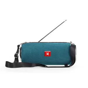 Портативная стереоколонка GEMBIRD SPK-BT-17-G — Bluetooth 5.1, 5 Вт RMS, 1200 мА·ч, MicroSD, FM, AUX