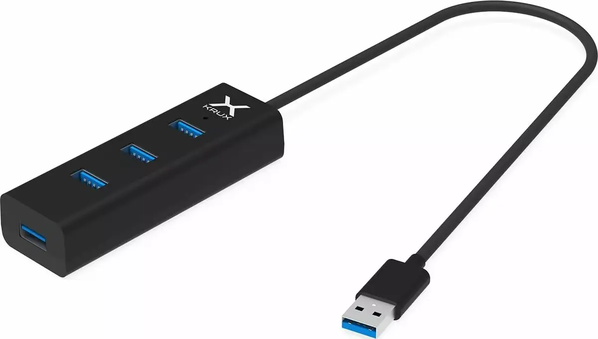 KRUX USB 3.0 hubs 4 porti KRX0050 Photo 1