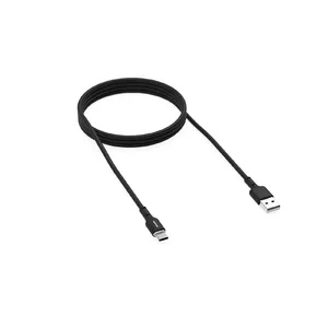 USB 2.0 kabelis KRUX KRX0047 — USB A uz USB C, 1.2 m, melns