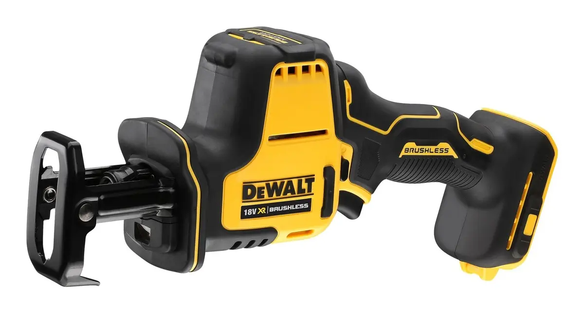 Zāģis-sweberis DeWALT DCS369N-XJ, bezkontaktu motors, bezvadu