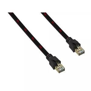 Tīkla kabelis KRUX Cat7 S/FTP RJ-45, 5 m, aizsargāta tinuma pāra