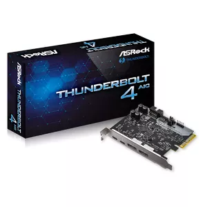Asrock Thunderbolt 4 AIC interface cards/adapter Internal Thunderbolt 4, DisplayPort
