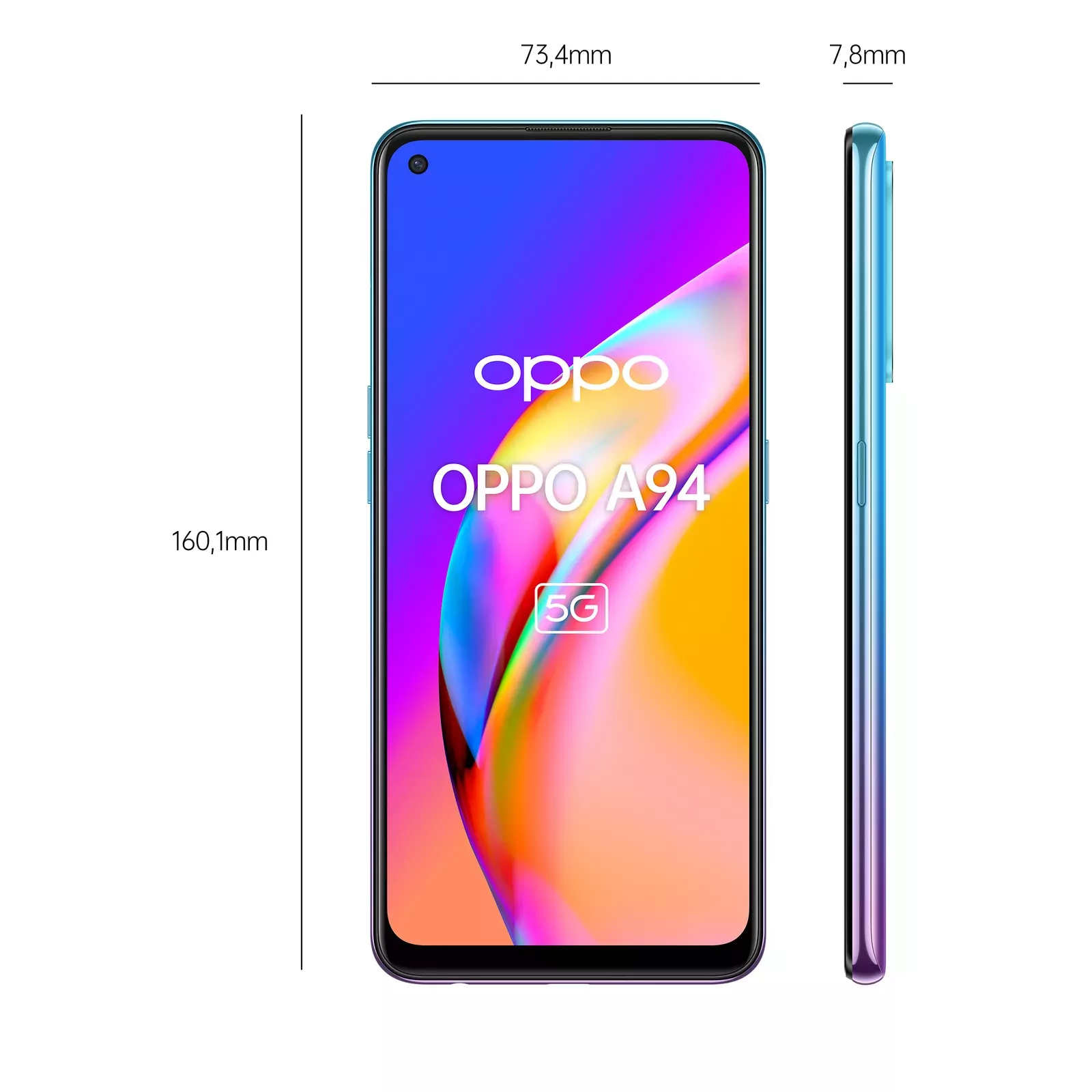 Oppo A94 5G 8GB/128GB 6.43´´ Smartphone Blue