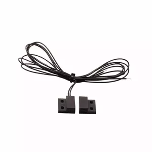 Door/window sensor EATON DCS001 wired, black, for door monitoring