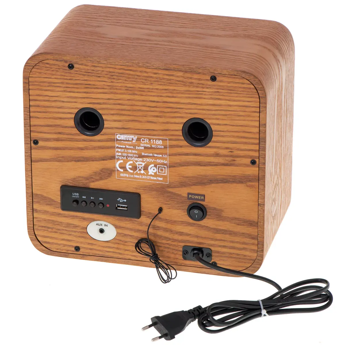 Personīgā radio Camry Premium CR 1188 Photo 7
