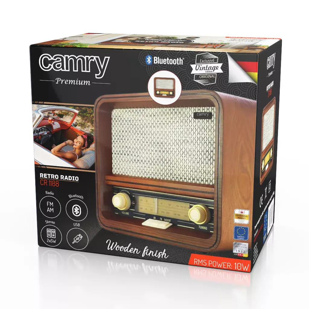 Personīgā radio Camry Premium CR 1188 Photo 11