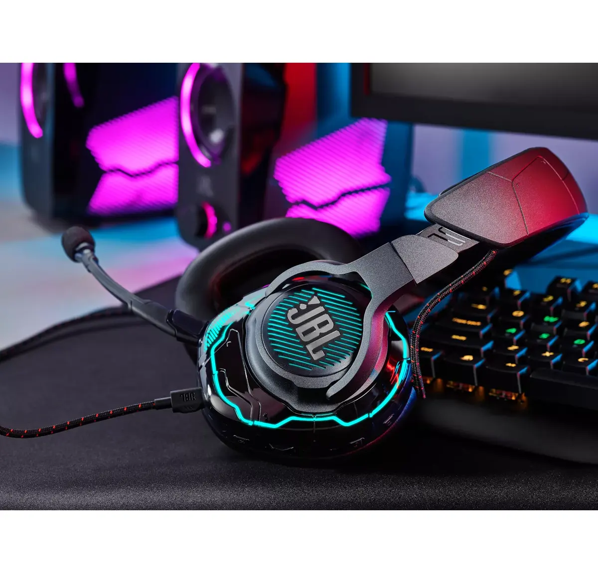 Austiņas JBL Quantum One BLACK Photo 16