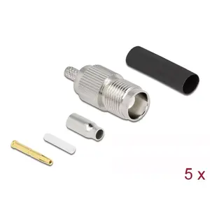 TNC Connector DeLOCK 90016 RG-174 RG-316 Crimping