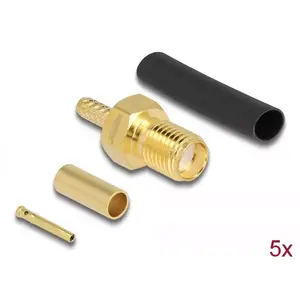 SMA разъем для обжима RG-174 / RG-316 DeLOCK 90037