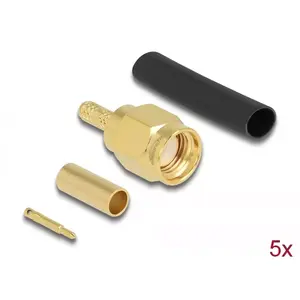 SMA plug for crimping RG-174/RG-316 DeLOCK 90034