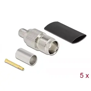 TNC jack for crimping RG-59 DeLOCK 90031