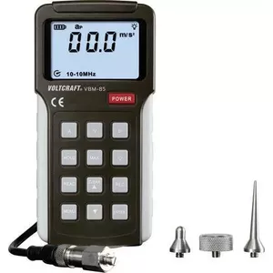 Vibrācijas mērītājs Voltcraft VBM-85 ar LCD displeju un datu reģistrāciju