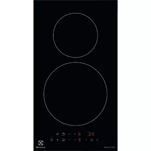 Induction hob Electrolux LIT30230C — 2-zone built-in, 29 cm width, black, touch control, 210/145 mm zones